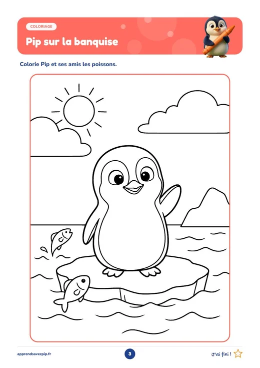 Aperçu du cahier&nbsp;: page coloriages